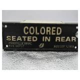 1929 BUS DEPOT SIGNS