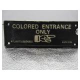 1934 BUS DEPOT SIGNS