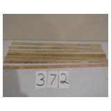 LOT OF ADVERTISING YARD STICKS