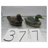 2 DUCK DECOYS