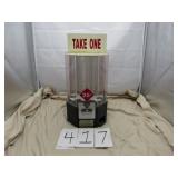 COIN OPERATED GUMBALL MACHINE