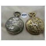 REMINGTON & MILAN POCKET WATCHES BOTH