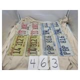 MISC ILLINOIS LICENSE PLATES