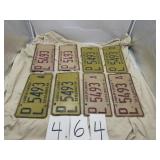 MISC ILLINOIS DEALER LICENSE PLATES