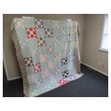 OLD QUILT, SOME WEAR