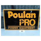 18"X 30" POULAN PRO METAL SIGN