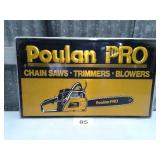 18" X 30" POULAN PRO METAL SIGN