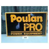 18"X 30" POULAN PRO METAL SIGN