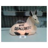 LIGHTED DONKEY 18" X 21" WORKS