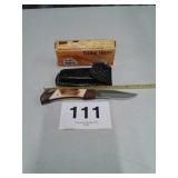 FOLDING HUNTER KNIFE OPEN LENGTH 8 7/8"