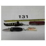 2 - MINI POCKET KNIVES & 1 MULTI TOOL POCKET