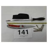 KNIFE HONE, SUMMIT POCKET KNIFE, MULTI TOOL