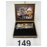 MEMORIAL EARNHARDT KNIFE IN CASE