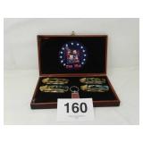 CIVIL WAR KNIFE COLLECTION IN CASE