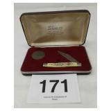 SNAP ON 60TH ANNIVERSARY POCKET KNIFE AND