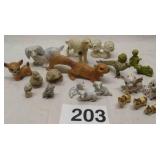 ANIMAL FIGURINES - BONE CHINA, JAPAN, PORCELAIN