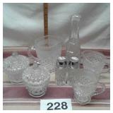 ANCHOR HOCKING WEXFORD SALT N PEPPER SHAKER,