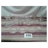 LOT OF MISC. GLASSWARE