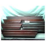 7 SHELVES - SOME KNICKS OR SCRATCHES - 1 MISSING