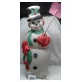 40" LIGHTED SNOWMAN BLOW MOLD