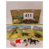 ERTL ALLIS CHALMERS TRACTOR TRAILER, ERTL