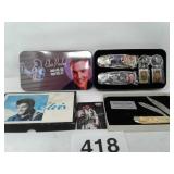 ELVIS PRESLEY COLLECTOR KNIVES