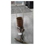 MINNEAPOLIS MOLINE 1 HORSE ROW PLANTER