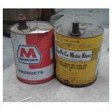 GAS & OIL CANS