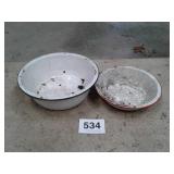 ENAMEL BOWLS