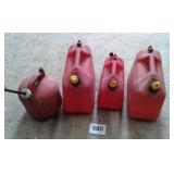4 GAS CANS