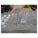 WESTMORELAND, CANDLEWICK, CRISTAL GLASSWARE