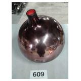 PINK OUTDOOR GAZING BALL - ONLY