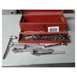 TOOL BOX, SOCKETS, ETC