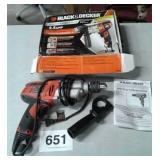 BLACK AND DECKER 6.5 AMP HAMMER DRILL/DRIVER