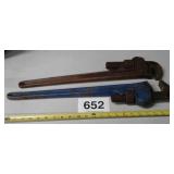 RIDGID PIPE WRENCHES