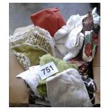 BOX OF TOWELS