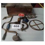 MISC TOOLS AND CRATE