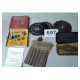 SAW BLADES, DATO BLADES, WOOD BITS, ETC