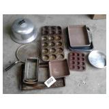 POTS, PANS,CAKE PLATE
