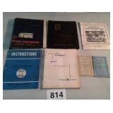 ASSORTMENT OF MANUALS