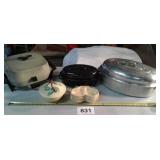 ROASTERS POTTERY ELECTRIC SKILLET