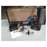 STUNT COPTER W BATTERY, REMOTE, WINGS, ETC