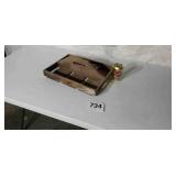 Wood strawberry crate