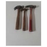 Three hammers