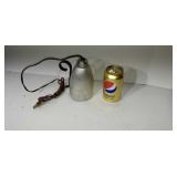 Art Deco heavy aluminum bed lamp