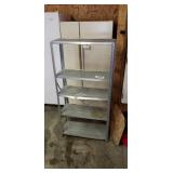 Metal 5 shelf unit