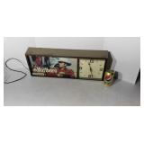 1970s lighted Marlboro clock