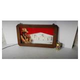 Early eighties lighted  Marlboro cigarettes sign.