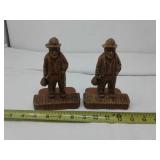 FISHERMAN BOOK ENDS