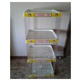 CANADA DRY DISPLAY RACK 44"T